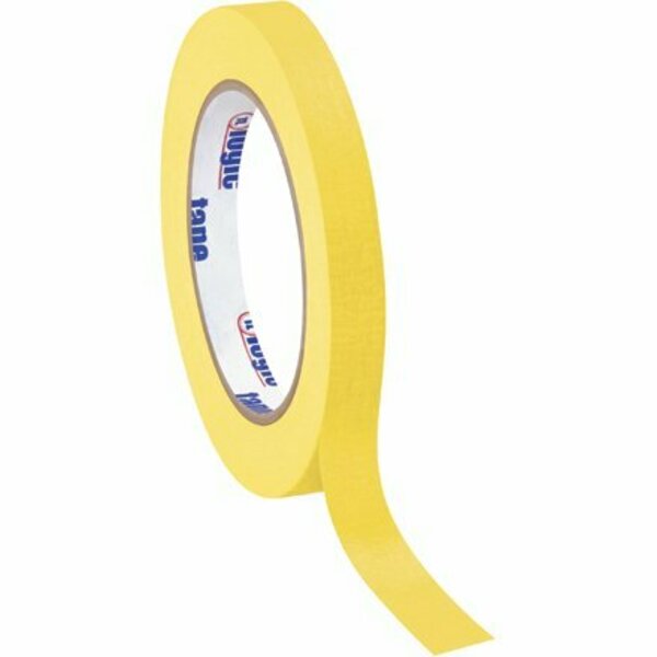 Bsc Preferred 1/2'' x 60 yds. Yellow Tape Logic Masking Tape, 72PK S-15894Y